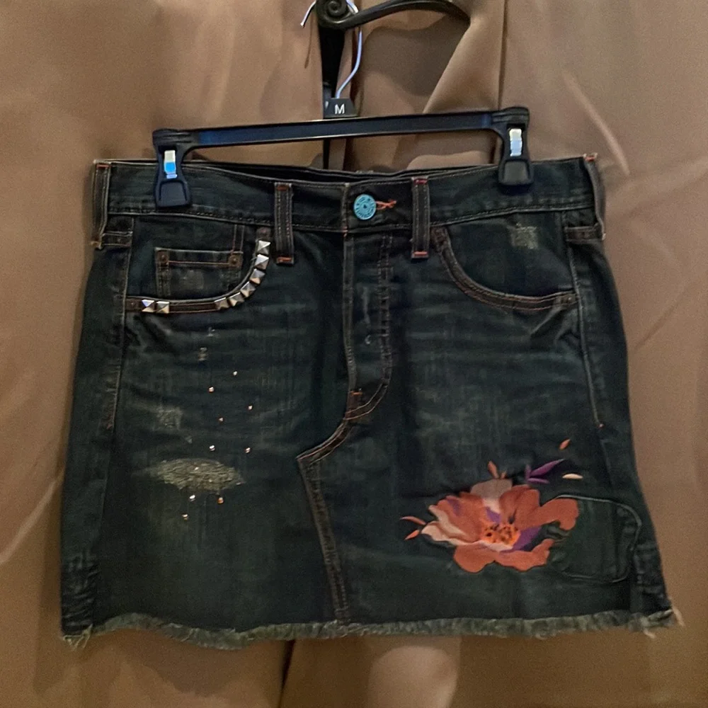 Levi Limited Edition Denim Mini Skirt - Picture 1 of 8